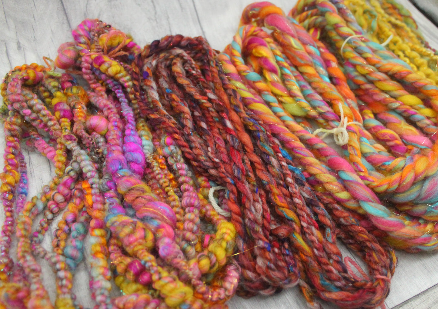 Art yarn packs for fibre crafts - 20 metres 88 grams