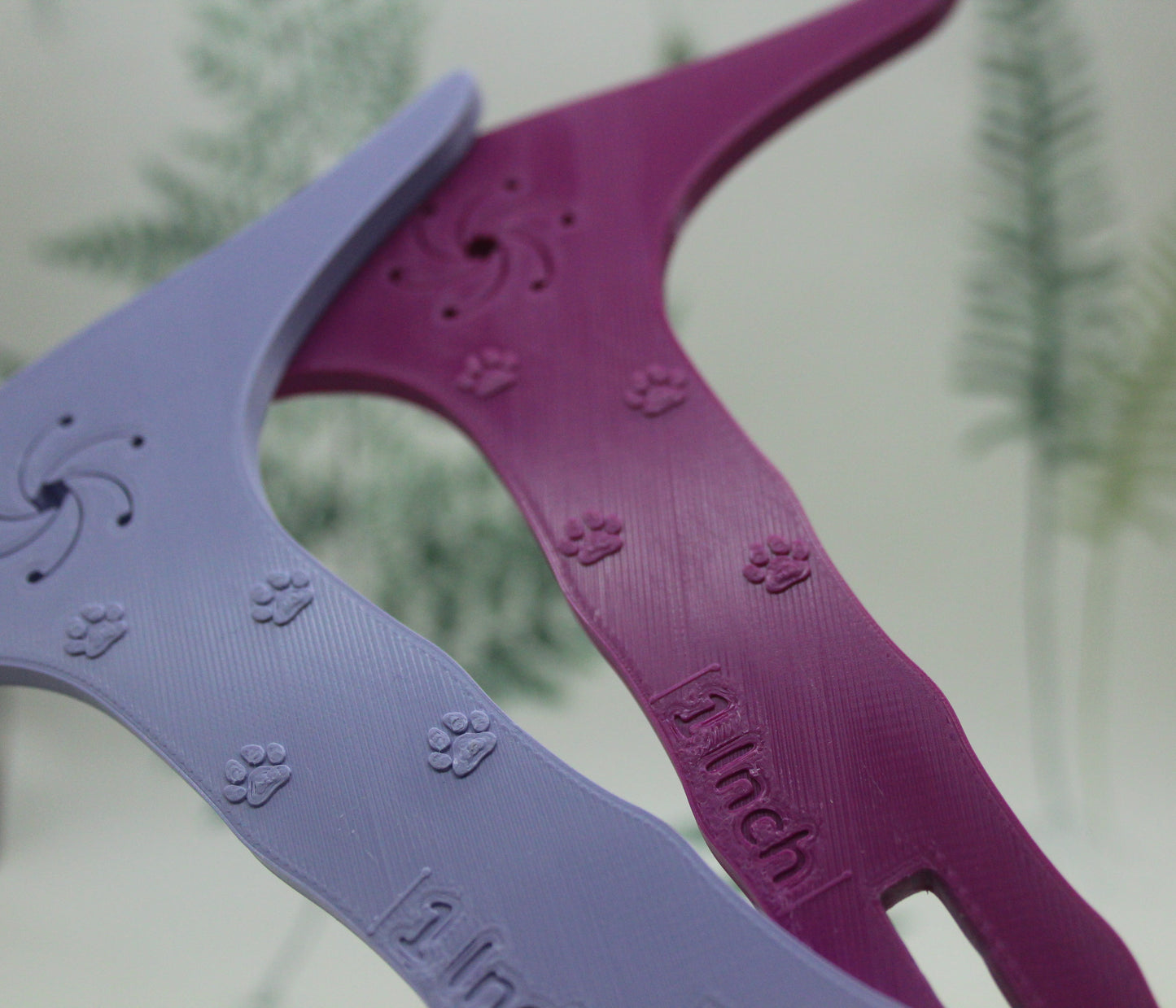 Lilac Pink - (Imperfect) Yard Niddy Noddy With WPI Gauge - 3D Printed