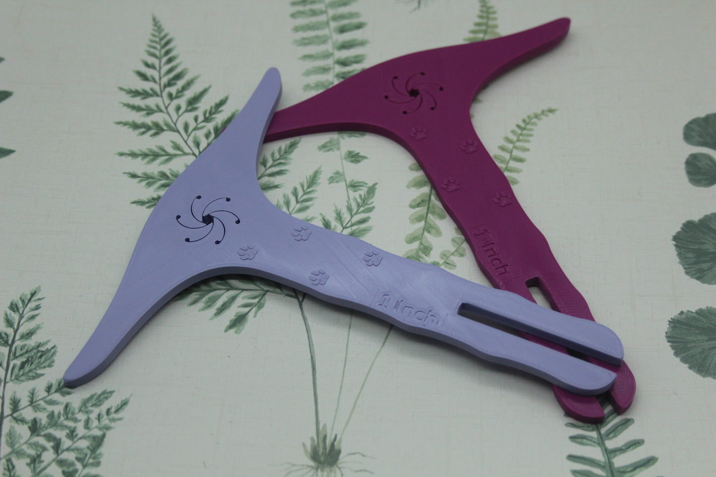 Lilac Pink - (Imperfect) Yard Niddy Noddy With WPI Gauge - 3D Printed