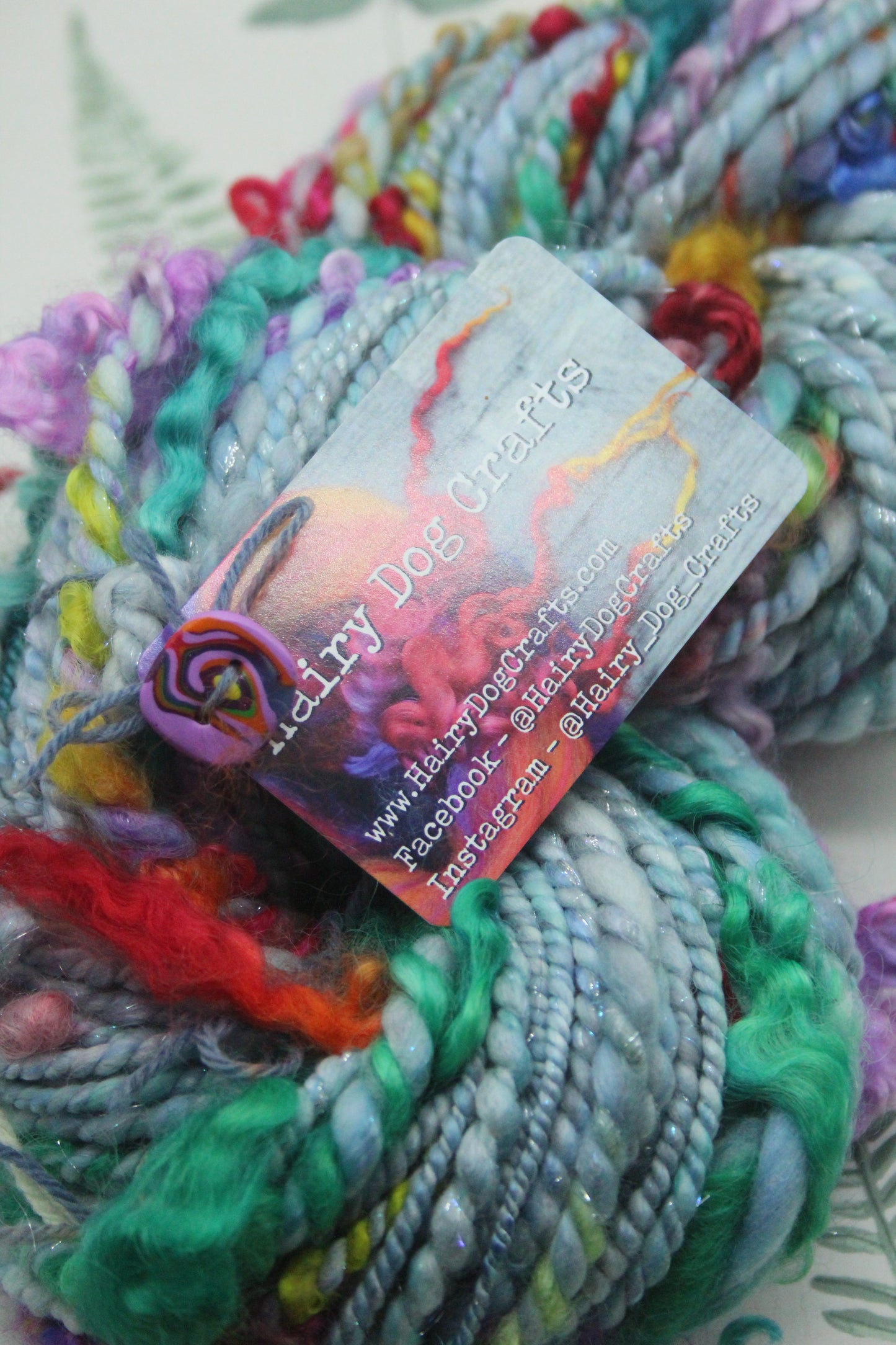Art Batt - Blue - 177 grams / 6.2 oz - Wool for felting, spinning and weaving