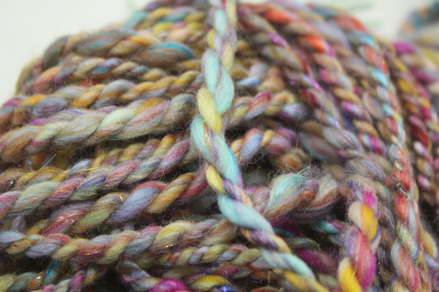 Art Batt - Blue Green Purple Orange - Sideways Colour Change - 161 grams / 5.6 oz - Wool for felting, spinning and weaving