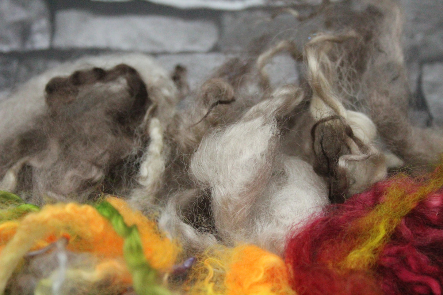 31 Grams Wool Imperfect Locks
