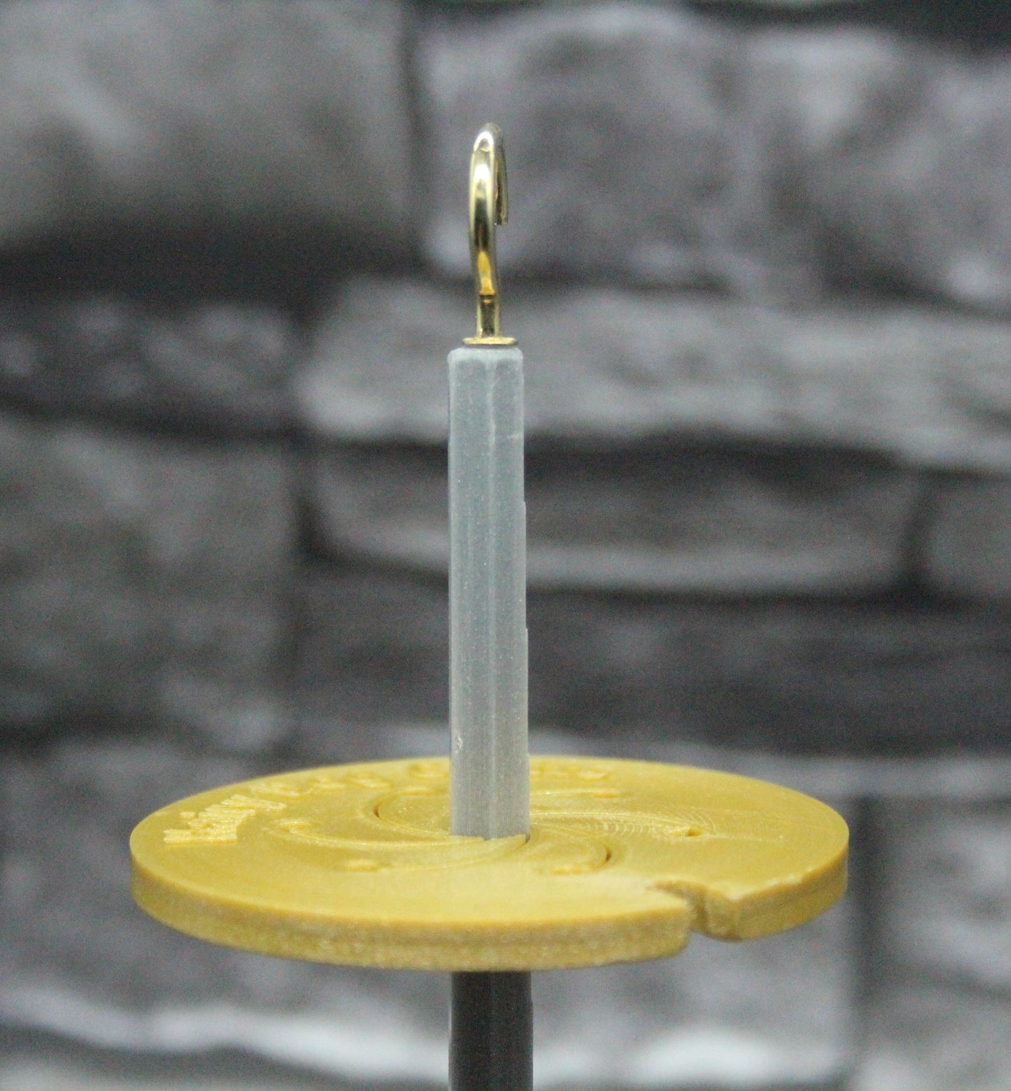 Top Whorl Spindle - (Imperfect) - Flat Pack - Silver and Gold