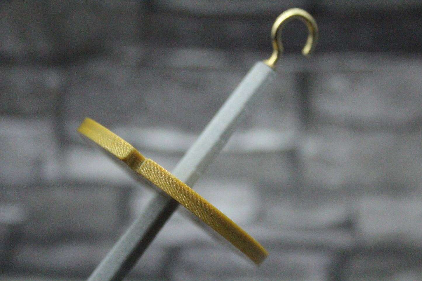 Top Whorl Spindle - (Imperfect) - Flat Pack - Silver and Gold