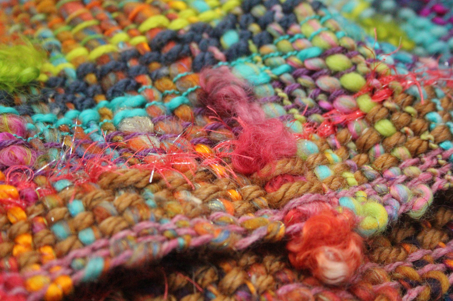 Handwoven Shawl - 42cm wide 136cm long