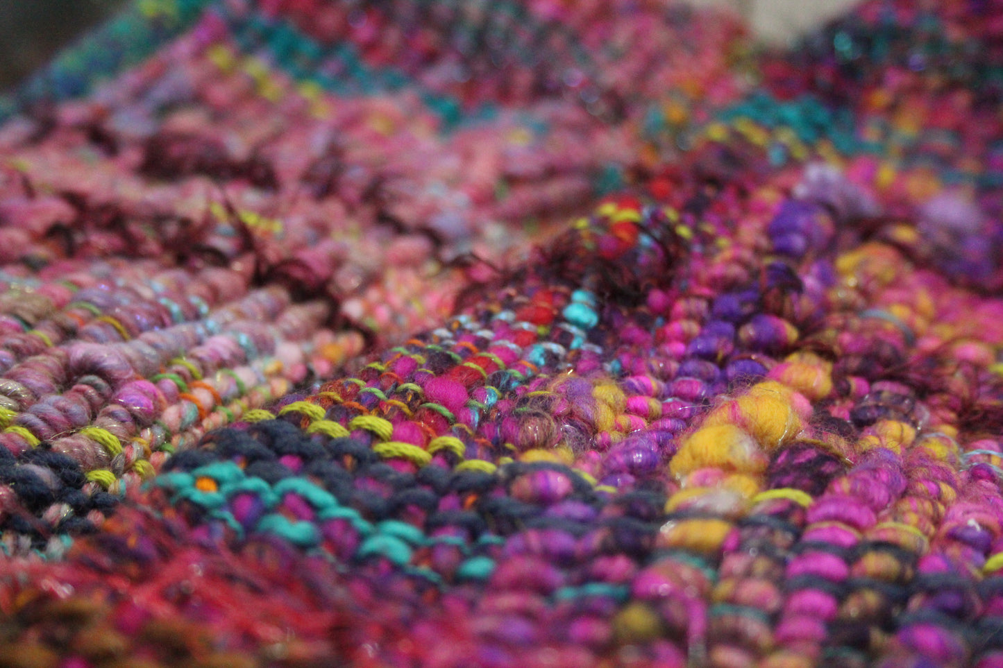 Handwoven Shawl - 42cm wide 136cm long
