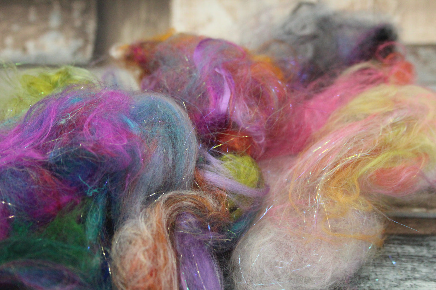 9 Grams of Carding Scraps
