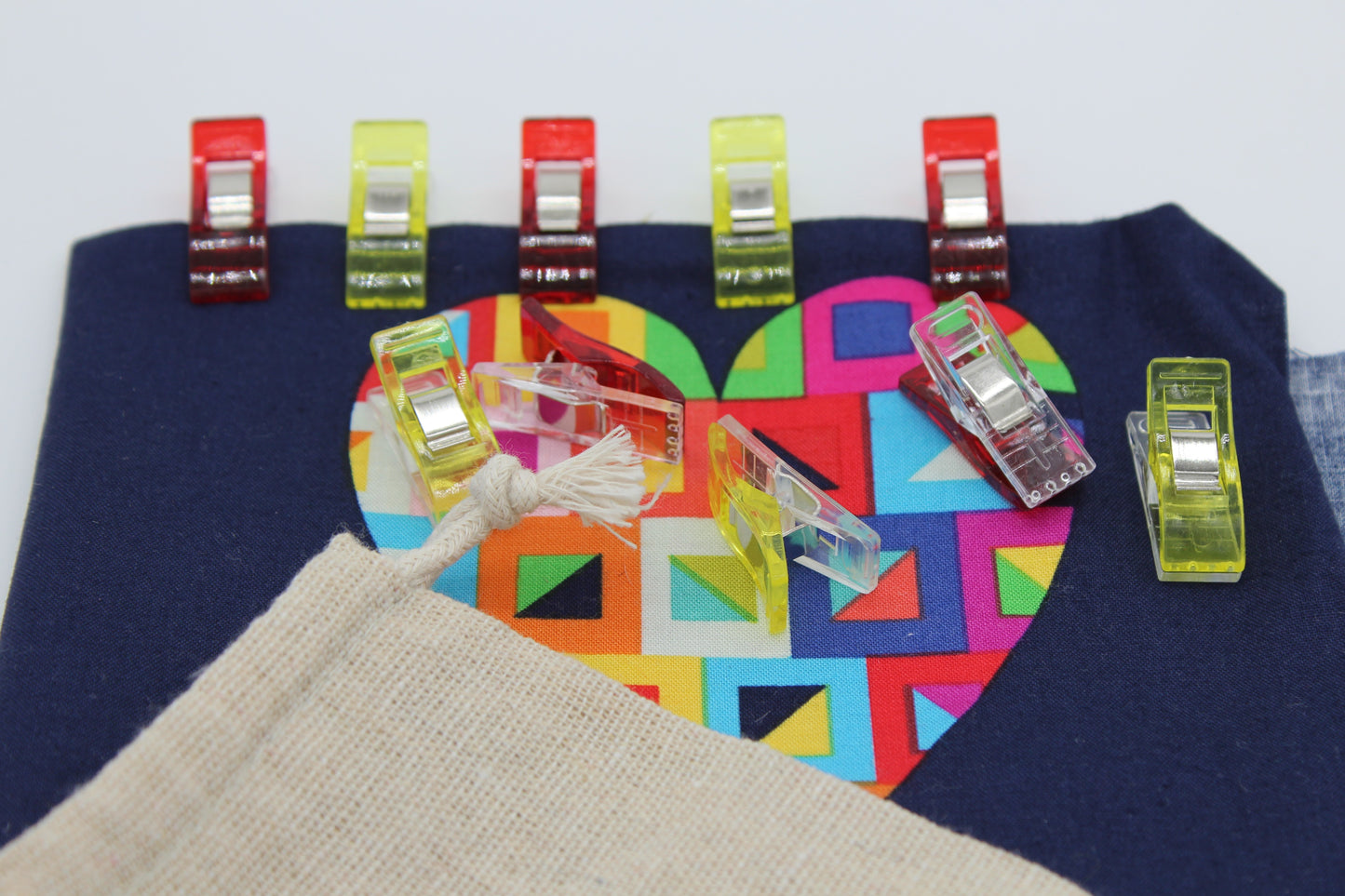 10 Craft Clips - With Gift Bag