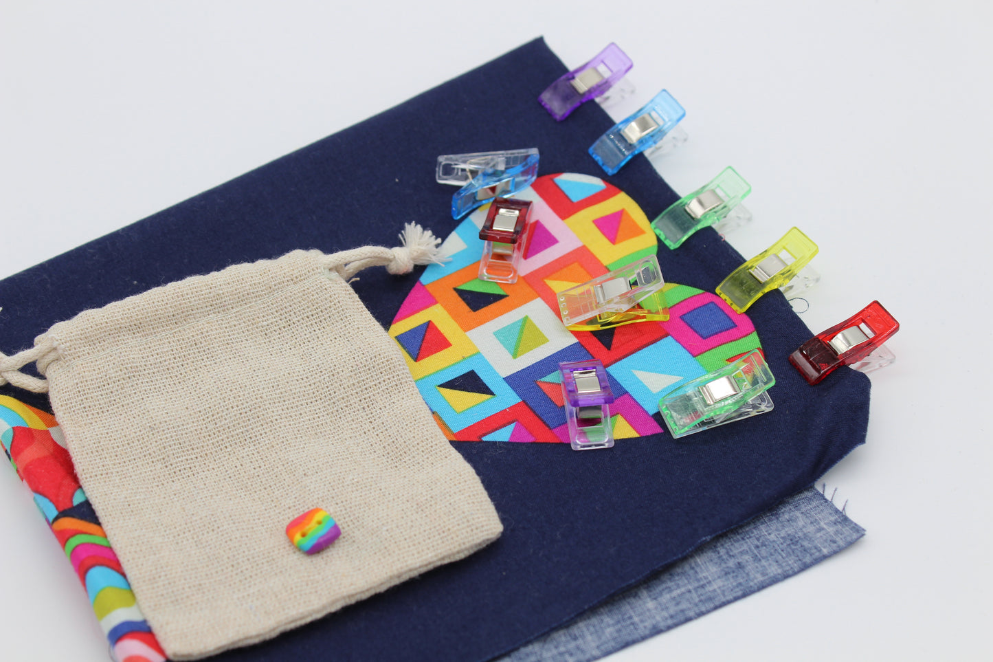 10 Craft Clips - With Gift Bag