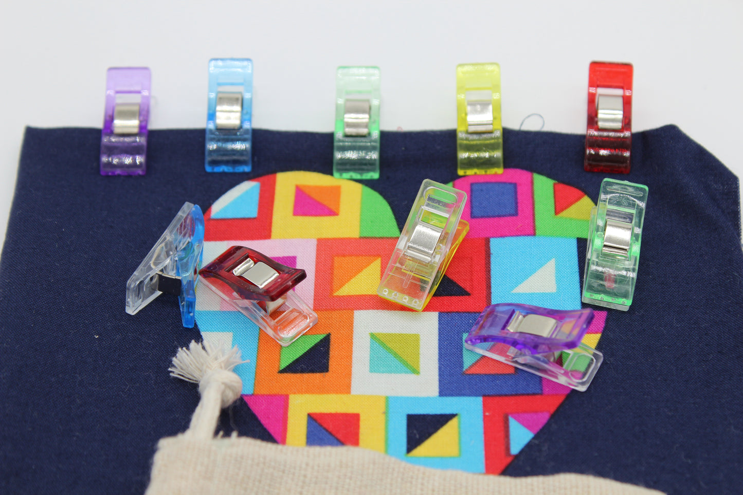 10 Craft Clips - With Gift Bag