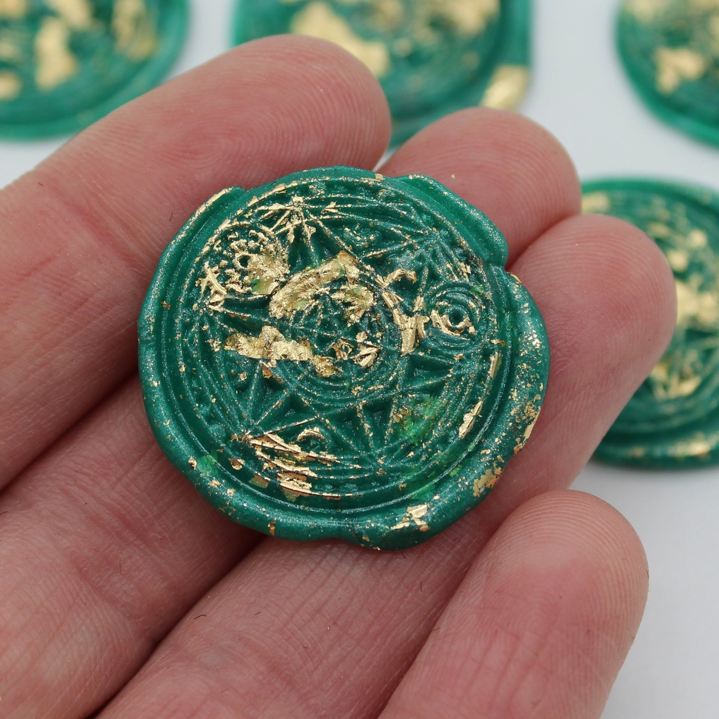 5 x Magic Circle Design - Self Adhesive Seals