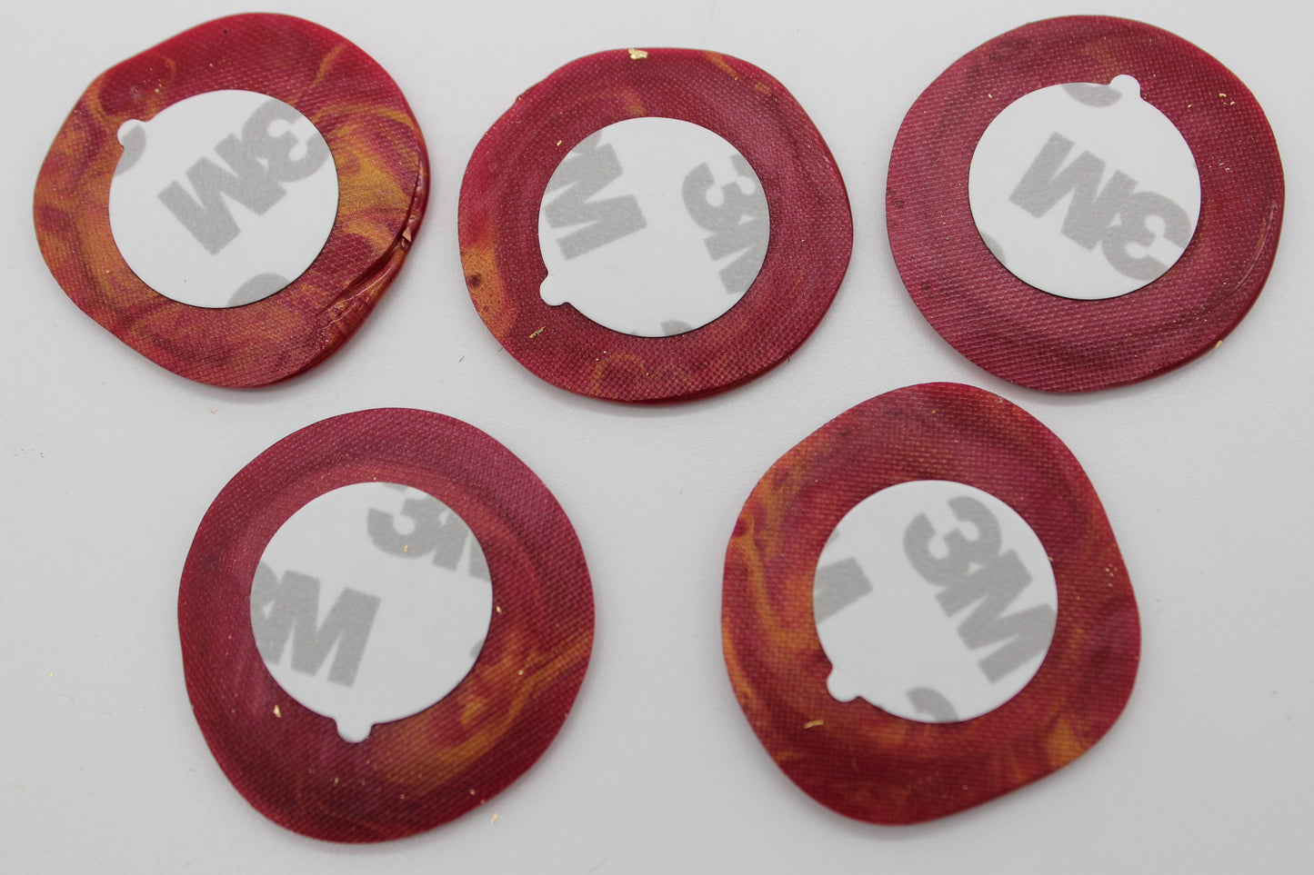 5 x 'Love' - Self Adhesive Seals