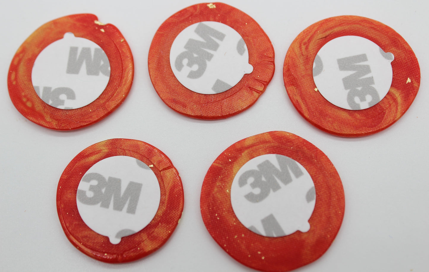 5 x 'Thank you' - Self Adhesive Seals