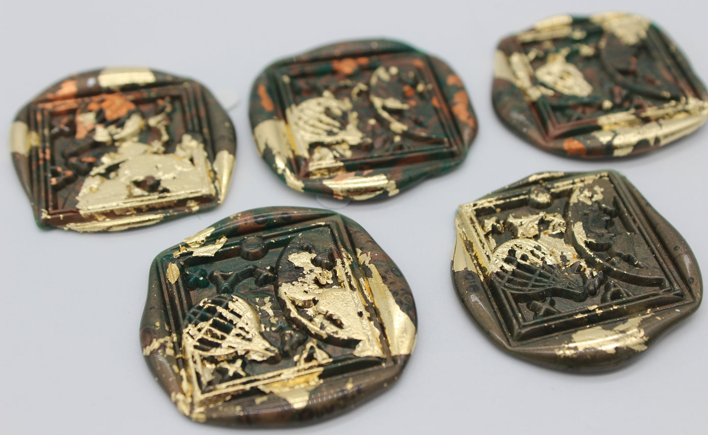 5 x Explorer Design - Self Adhesive Seals