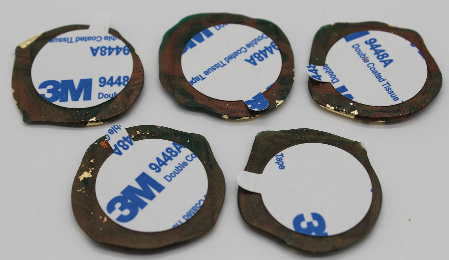 5 x Explorer Design - Self Adhesive Seals