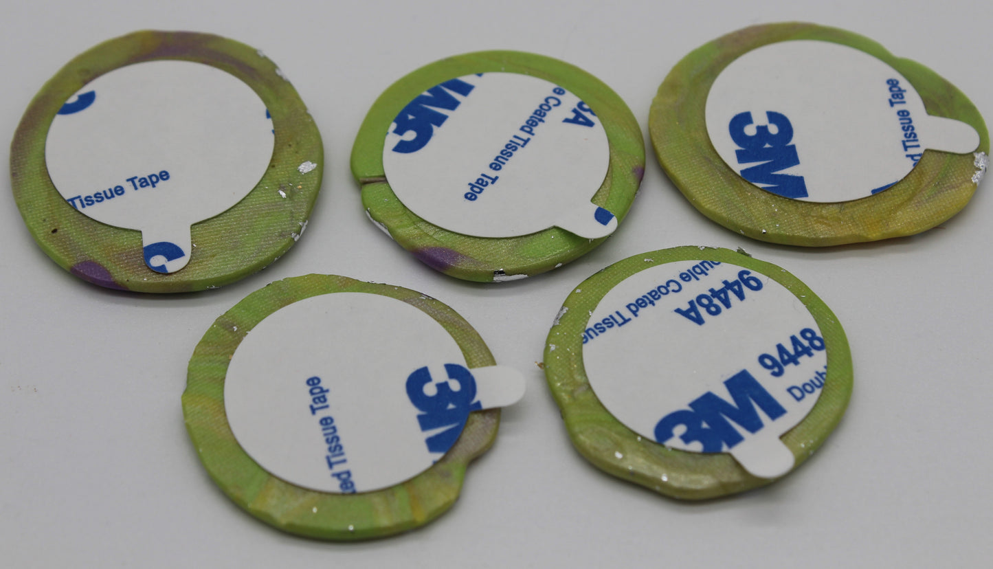 5 x Dragonfly Design - Self Adhesive Seals