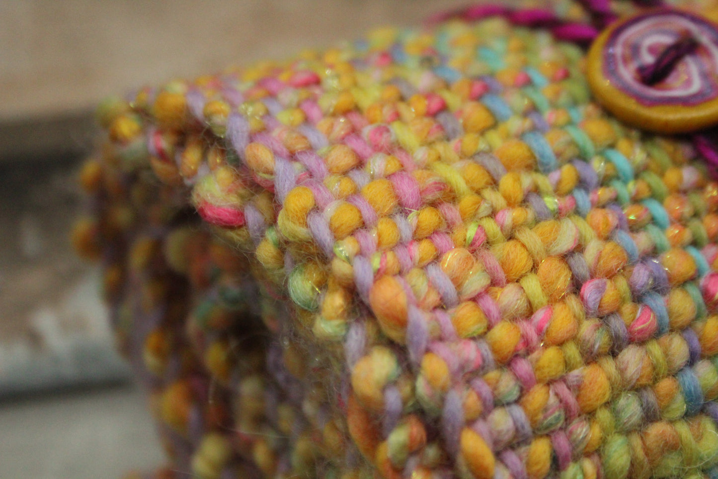 Handwoven Scarf - 13cm wide 219cm long