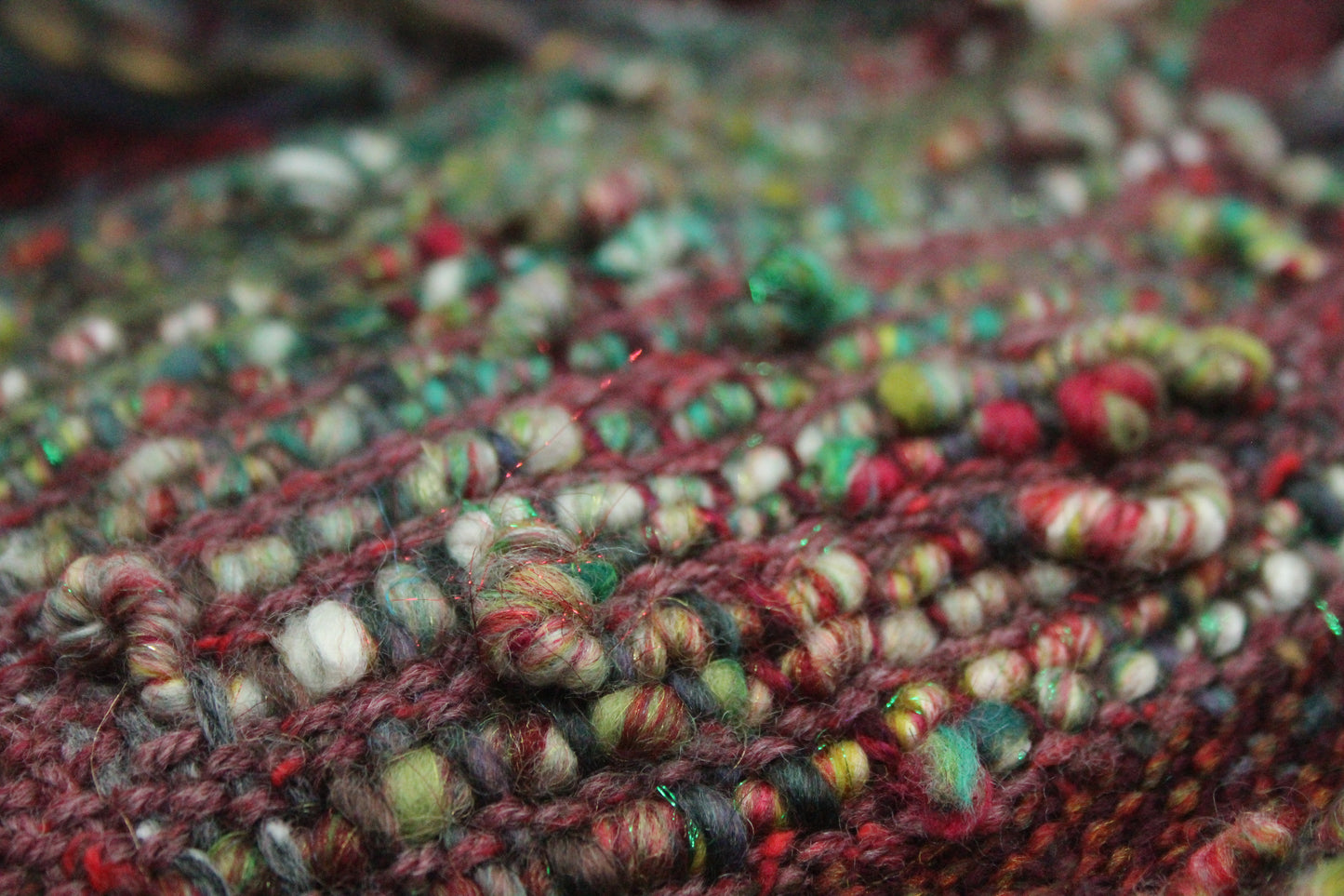 Handwoven Scarf - 17cm wide 165cm long