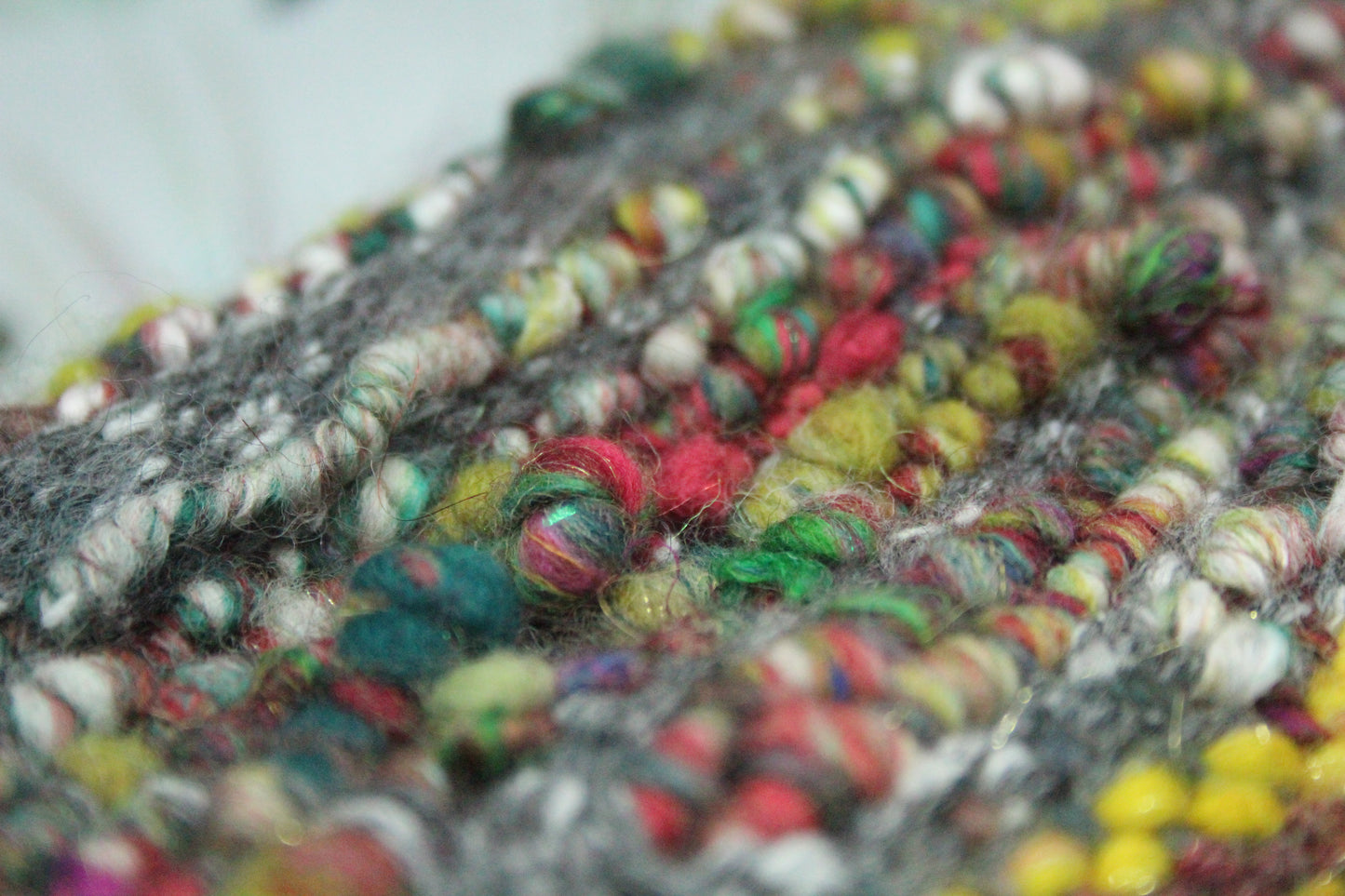 Handwoven Scarf - 17cm wide 165cm long