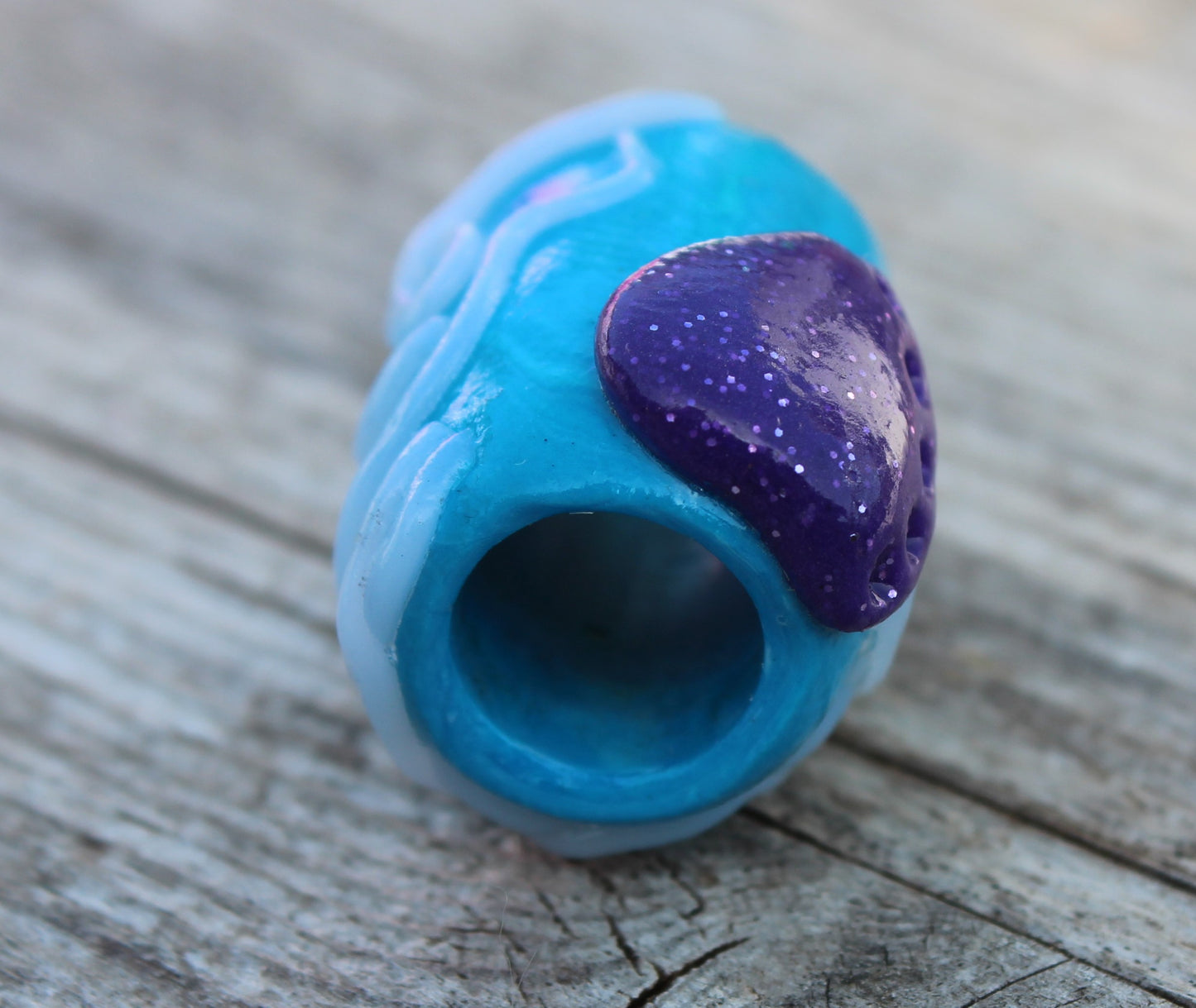 10mm Jellyfish Loc Bead - Hairy Dog Crafts