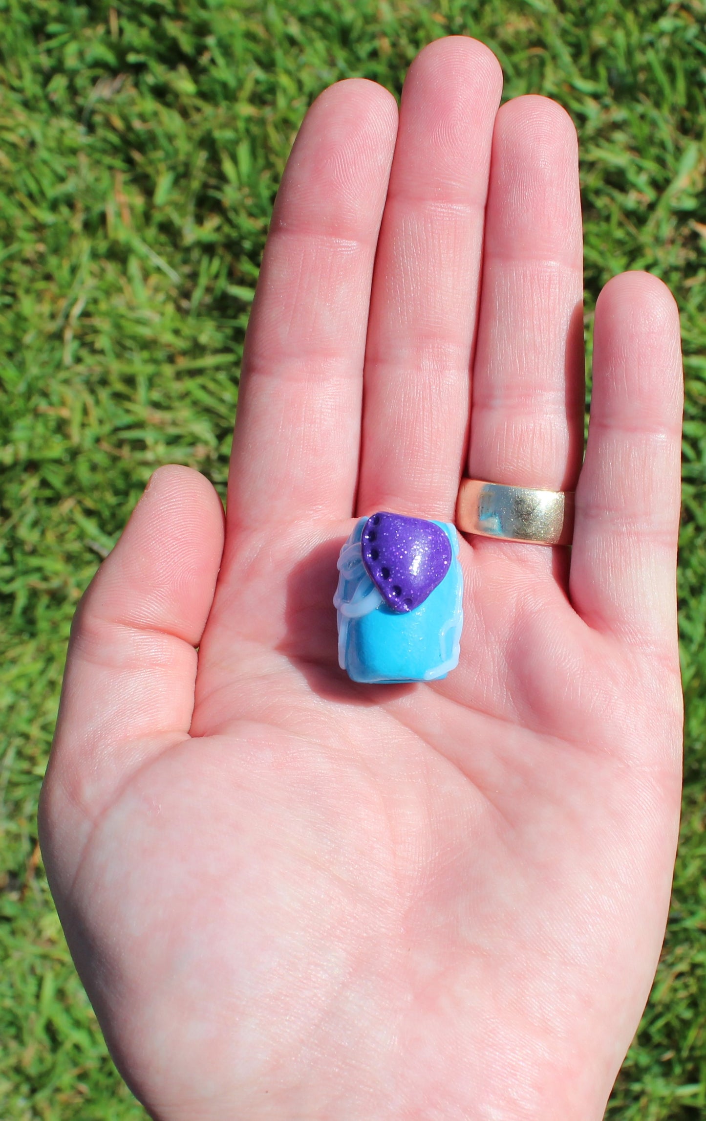 10mm Jellyfish Loc Bead - Hairy Dog Crafts
