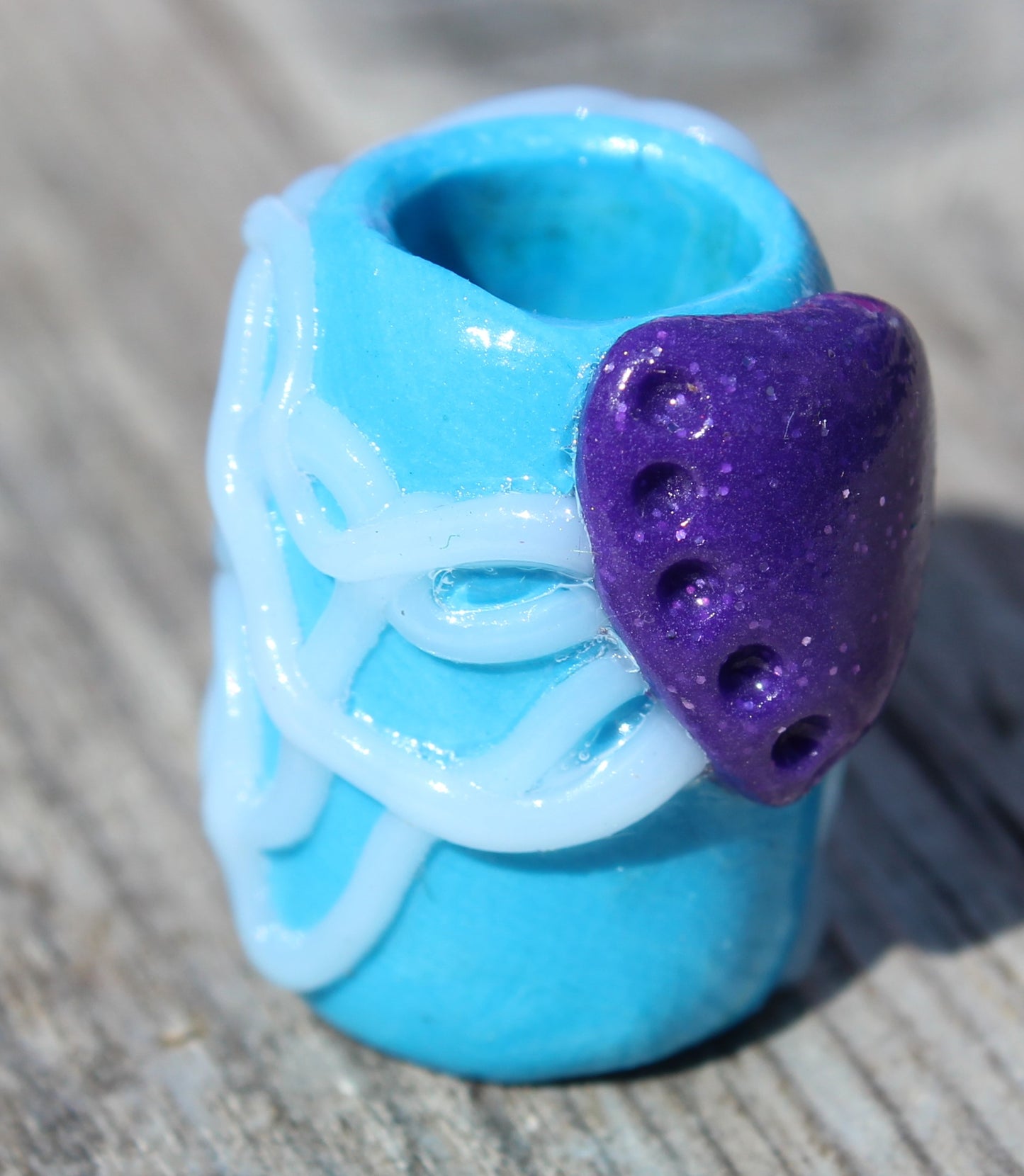 10mm Jellyfish Loc Bead - Hairy Dog Crafts