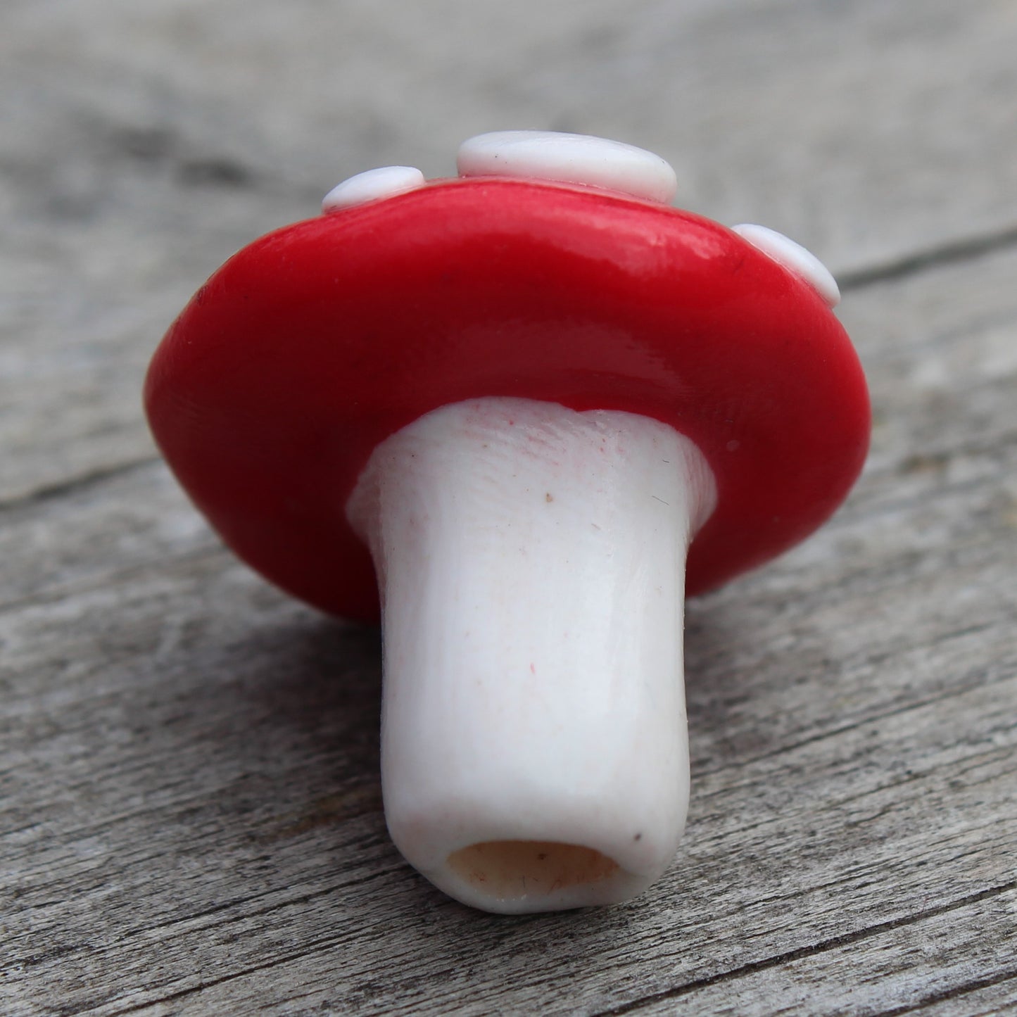 Mushroom Bead with a 6mm hole
