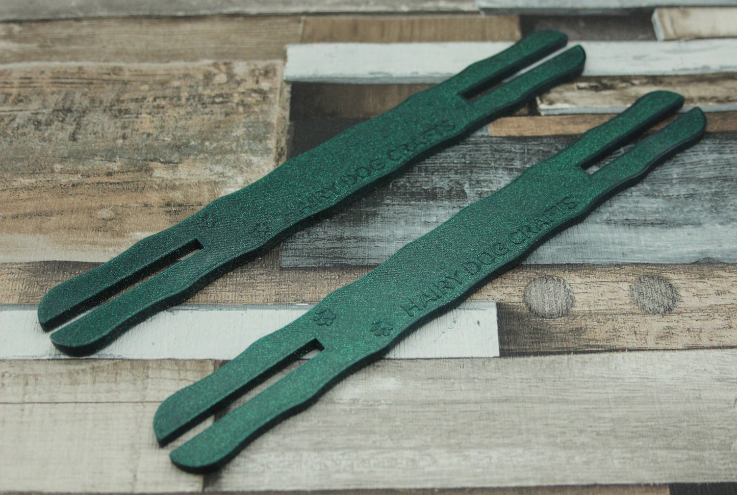 Green Glitter (Imperfect) - Extender For Niddy Noddy - Extends it to 2 yards - Flat Pack