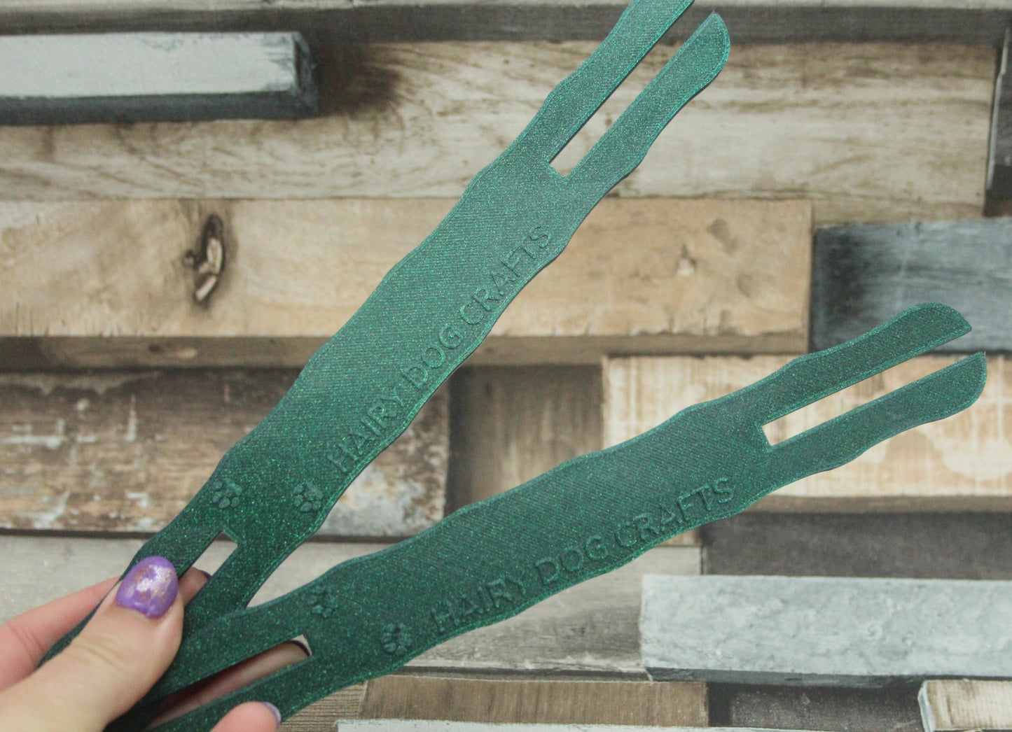 Green Glitter (Imperfect) - Extender For Niddy Noddy - Extends it to 2 yards - Flat Pack