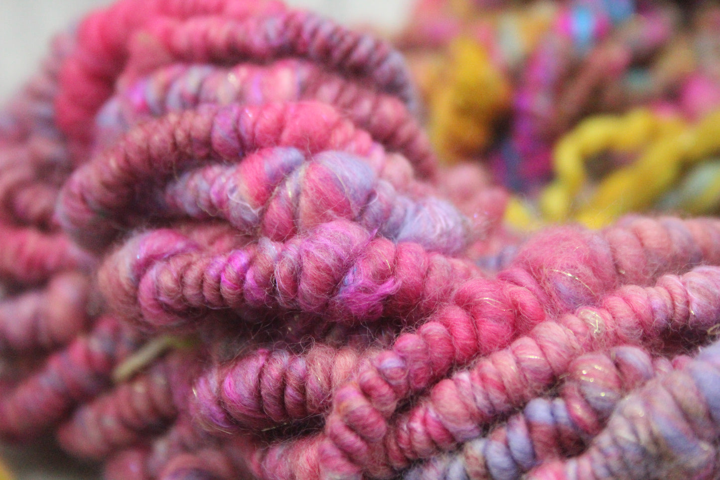 Art yarn packs for fibre crafts - 20 metres 120 grams