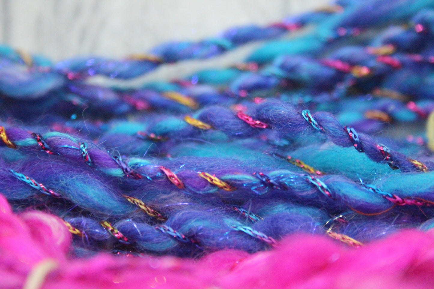 Art yarn packs for fibre crafts - 20 metres 40 grams