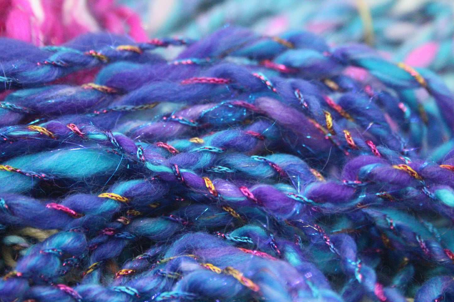 Art yarn packs for fibre crafts - 20 metres 40 grams