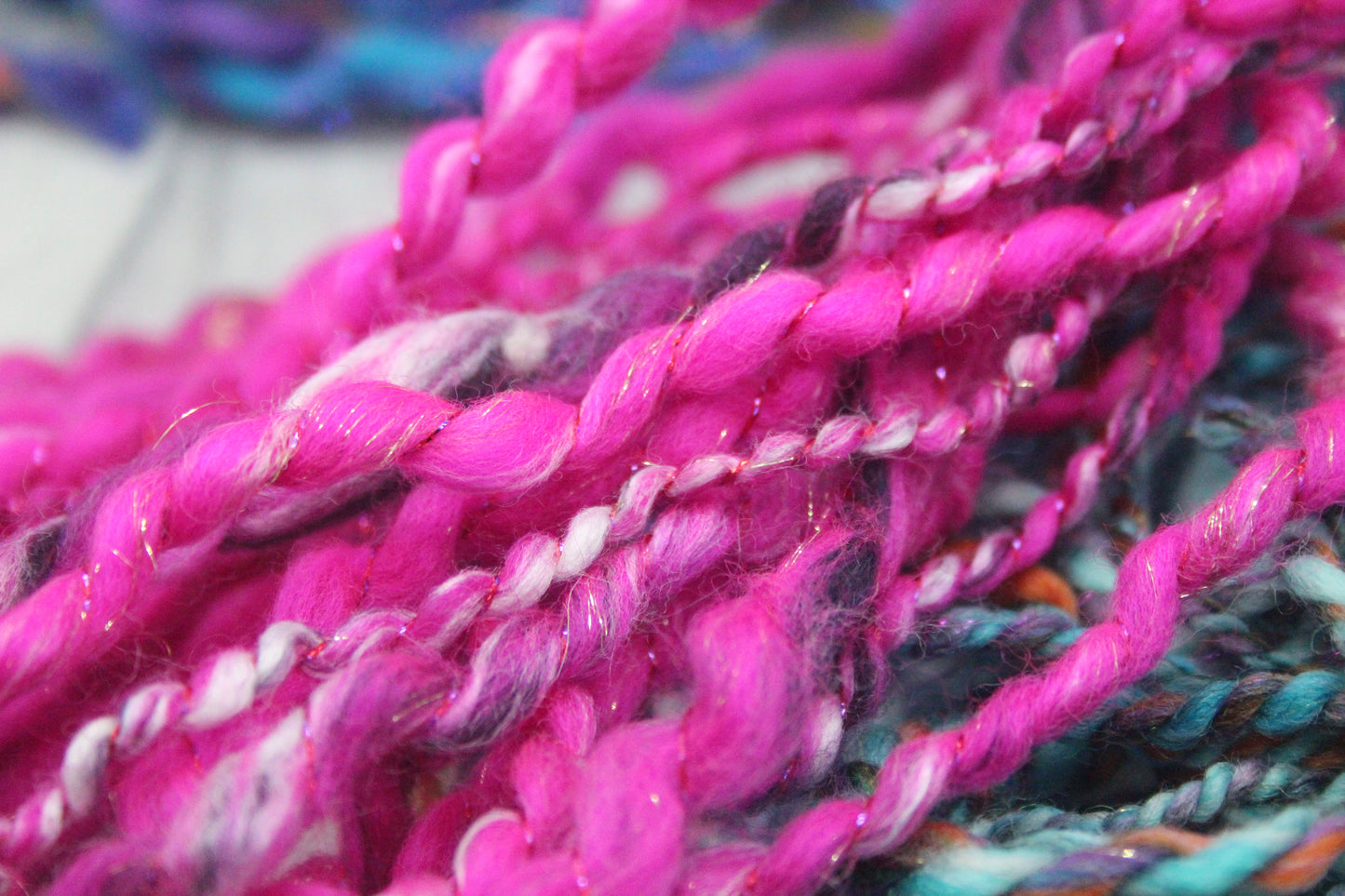 Art yarn packs for fibre crafts - 20 metres 40 grams
