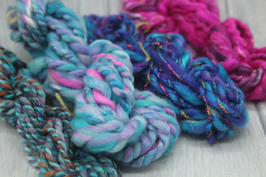 Art yarn packs for fibre crafts - 20 metres 40 grams