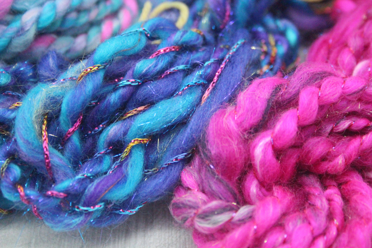 Art yarn packs for fibre crafts - 20 metres 40 grams