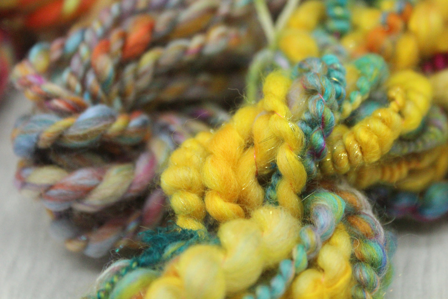 Art yarn packs for fibre crafts - 20 metres 90 grams