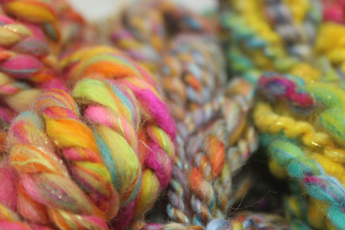 Art yarn packs for fibre crafts - 20 metres 90 grams