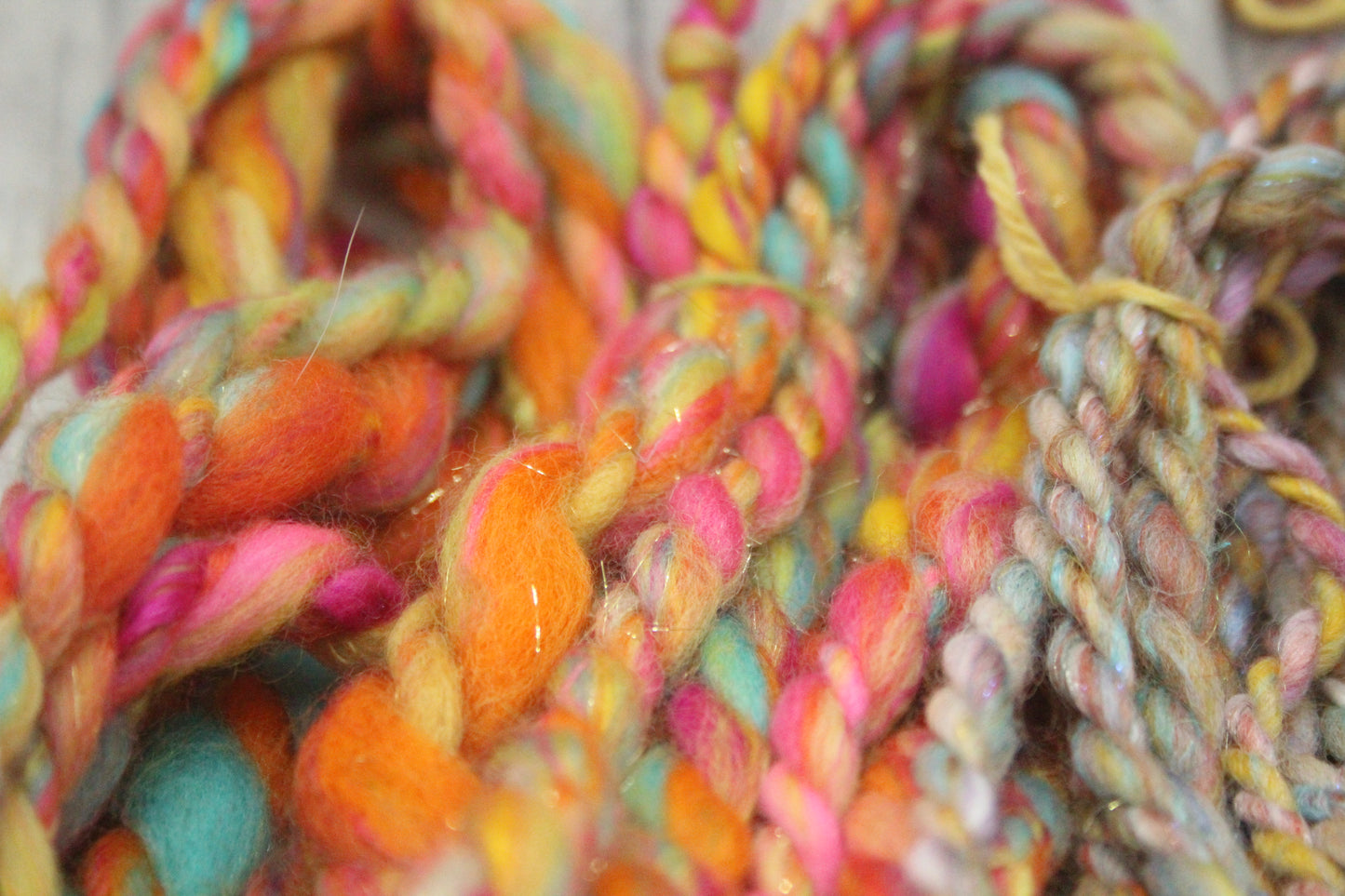 Art yarn packs for fibre crafts - 20 metres 90 grams