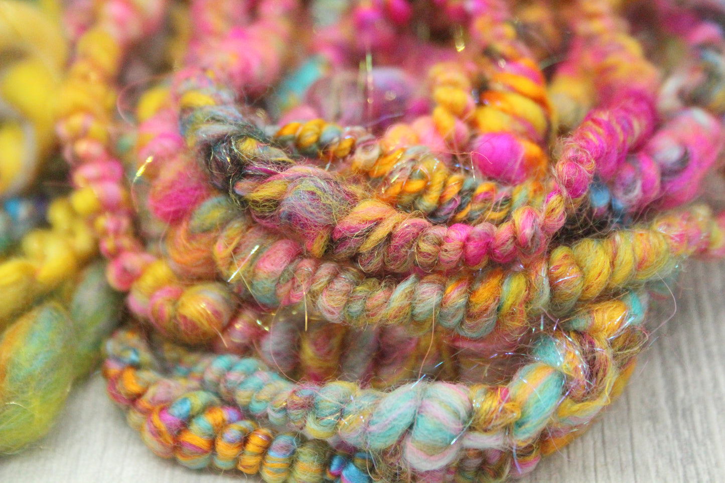 Art yarn packs for fibre crafts - 20 metres 90 grams