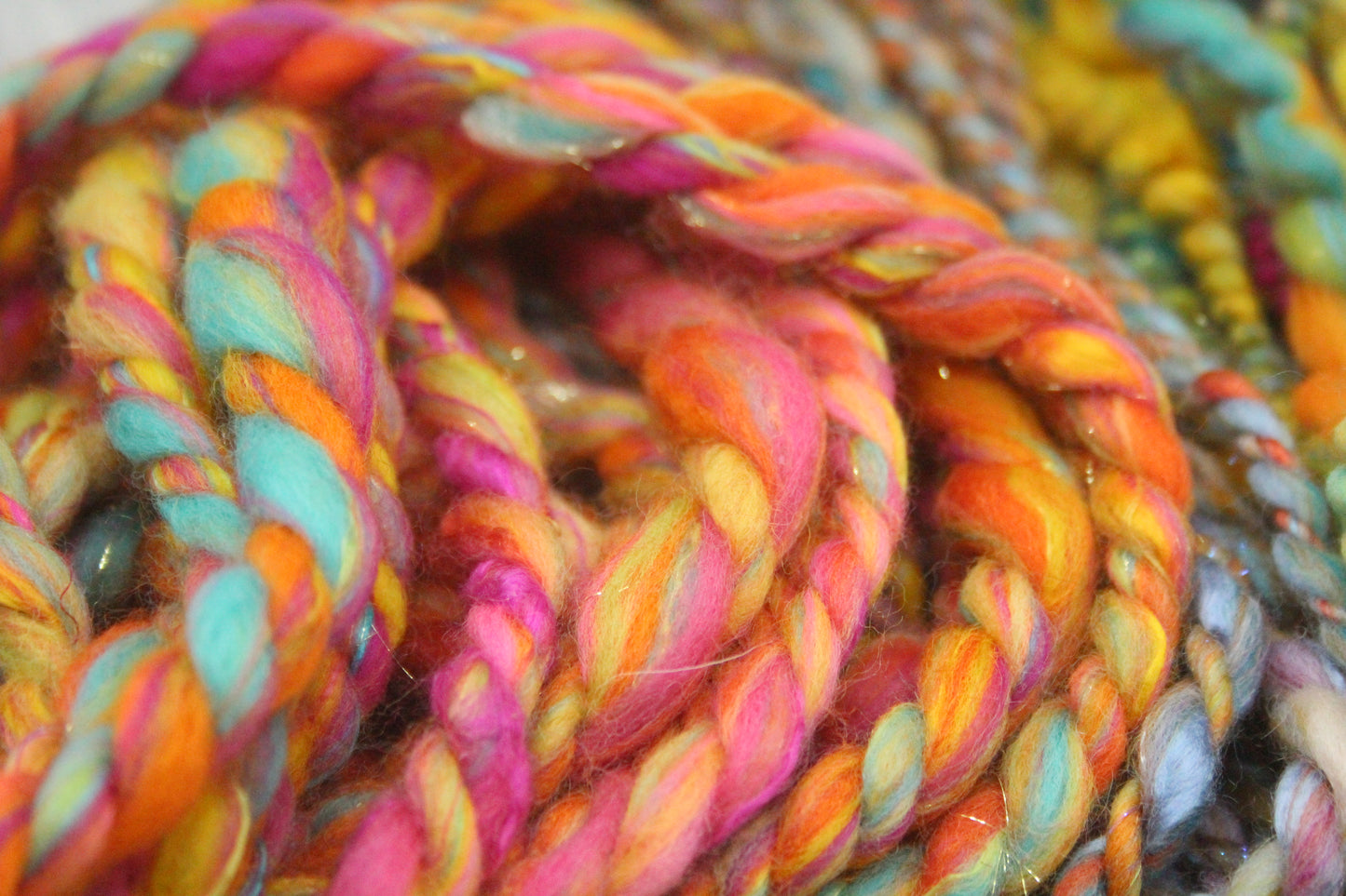 Art yarn packs for fibre crafts - 20 metres 90 grams