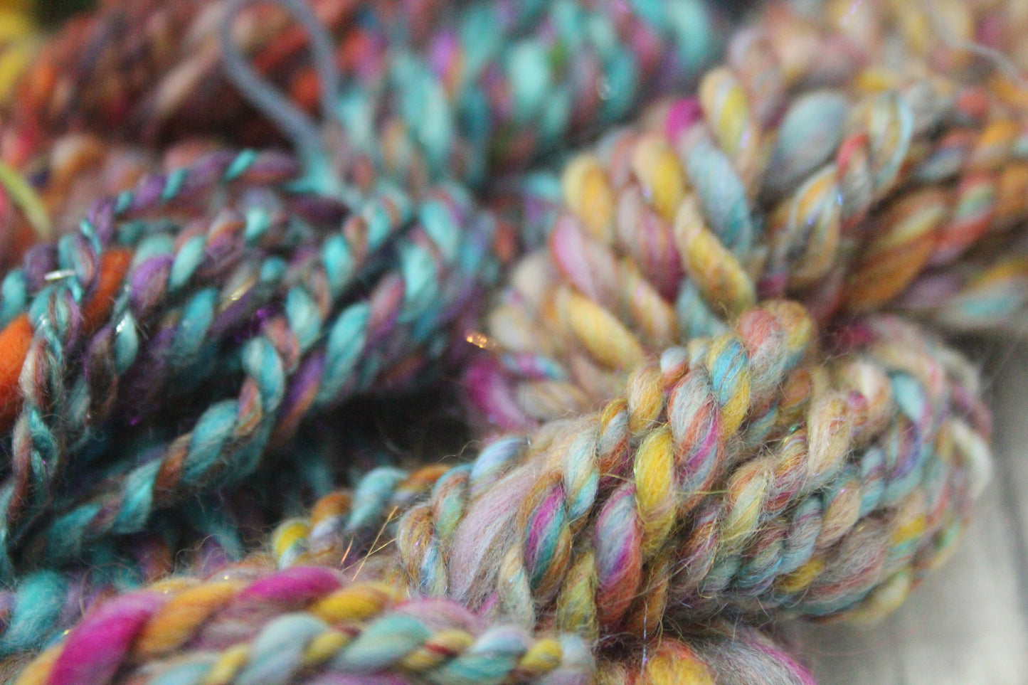 Art yarn packs for fibre crafts - 20 metres 50 grams