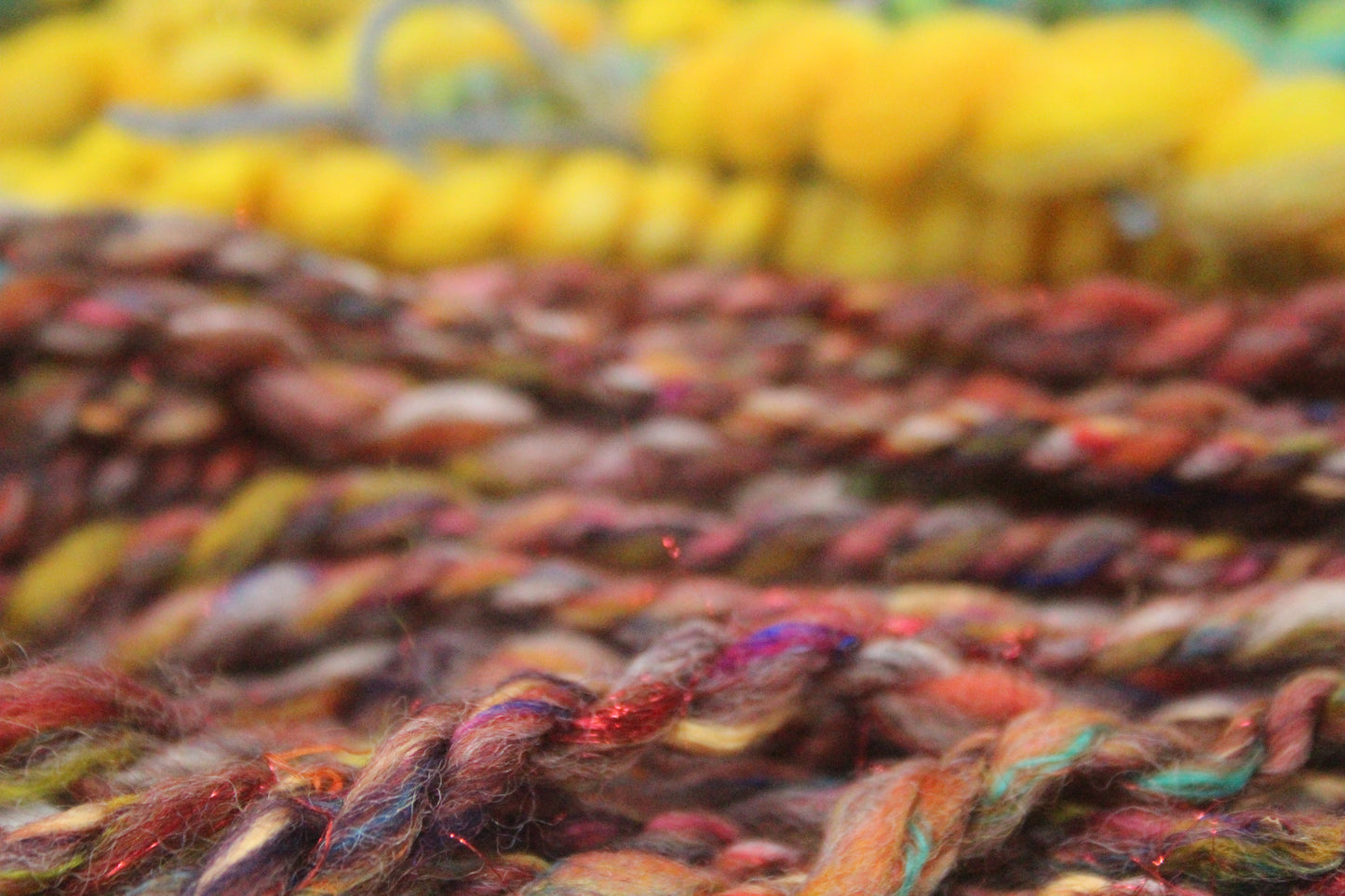 Art yarn packs for fibre crafts - 20 metres 50 grams