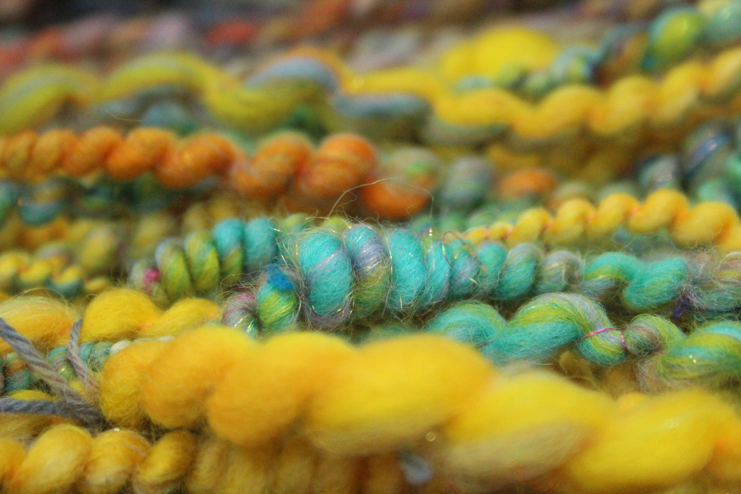 Art yarn packs for fibre crafts - 20 metres 50 grams