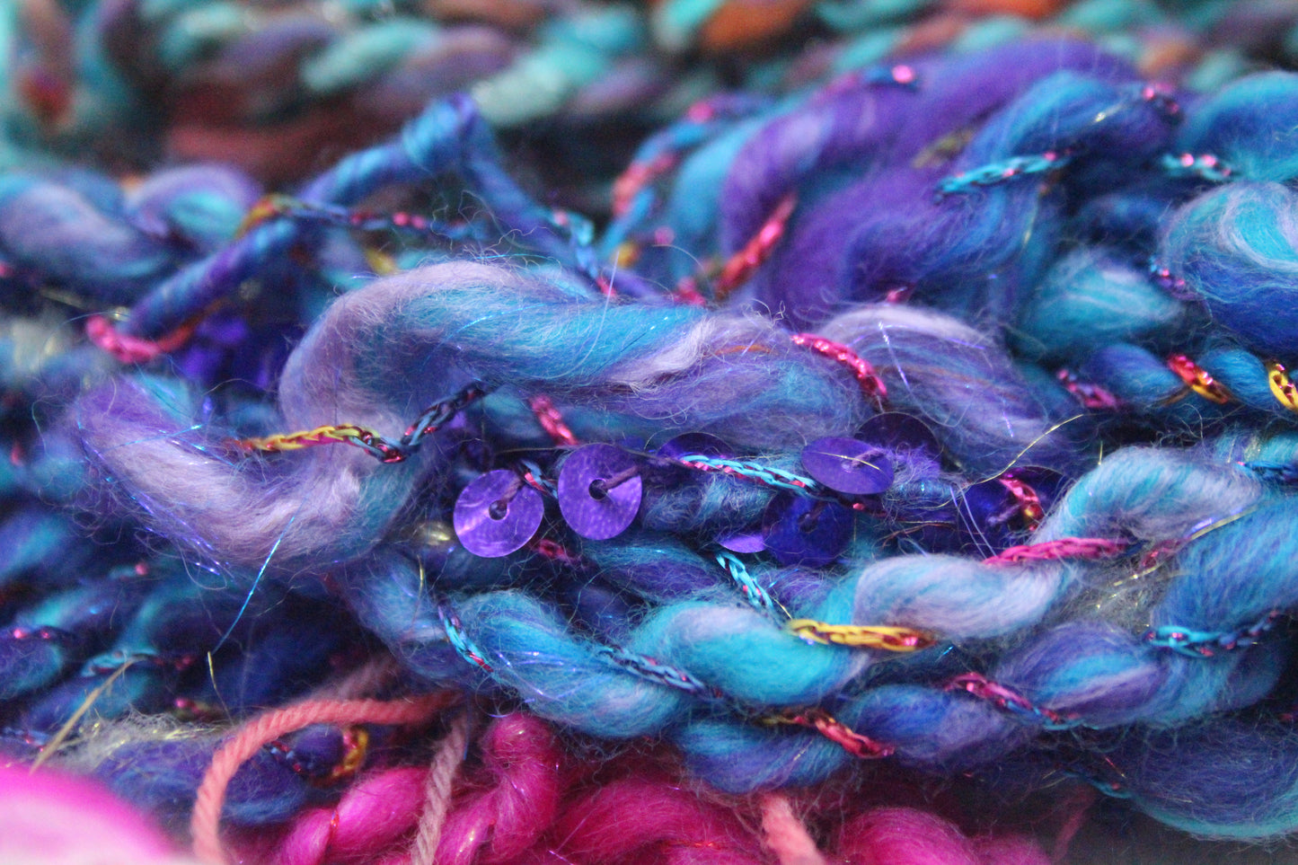 Art yarn packs for fibre crafts - 20 metres 41 grams