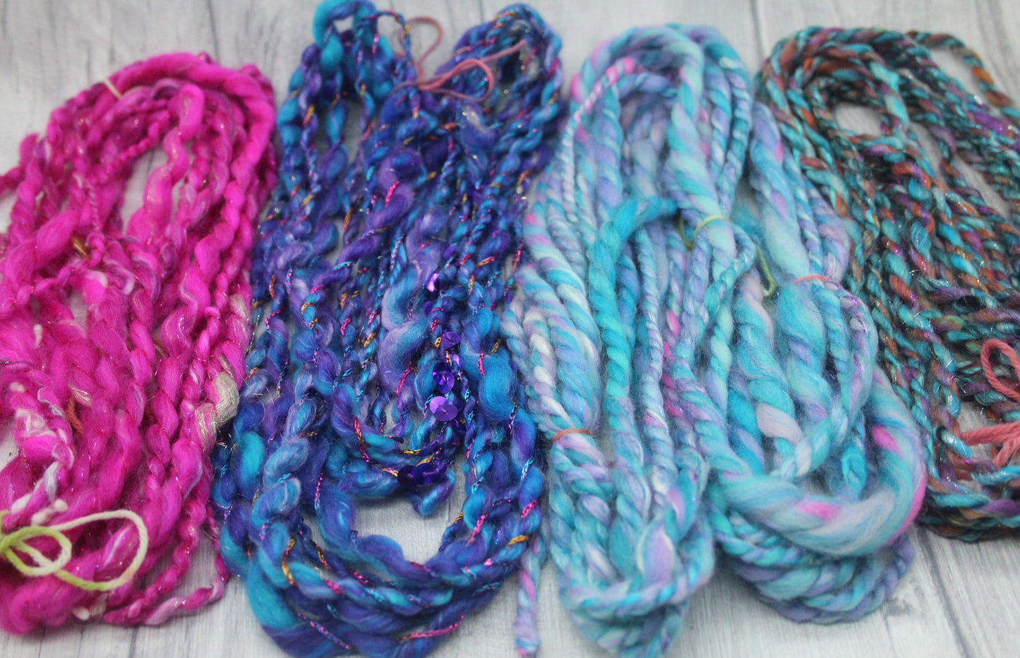 Art yarn packs for fibre crafts - 20 metres 41 grams