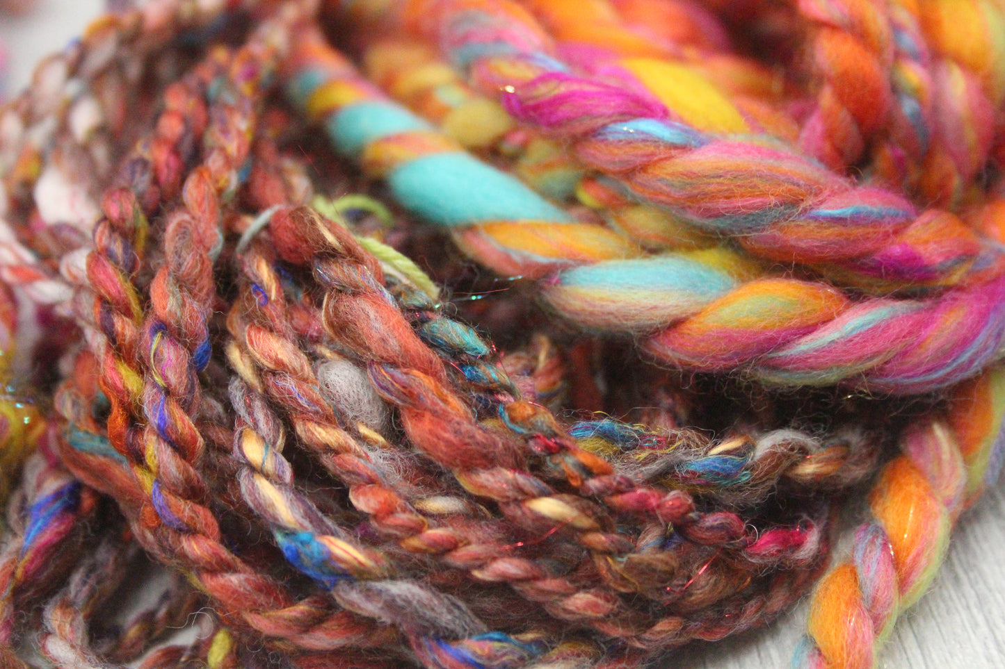Art yarn packs for fibre crafts - 20 metres 89 grams