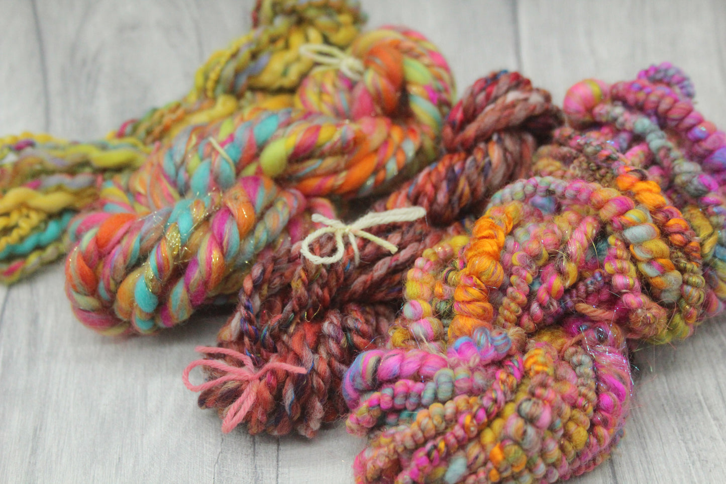 Art yarn packs for fibre crafts - 20 metres 88 grams