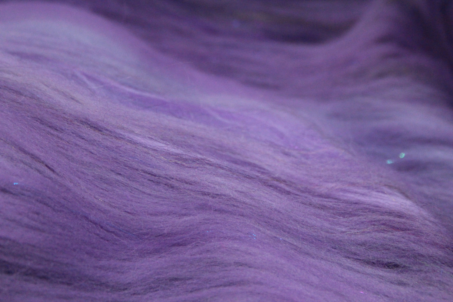Merino Art Batt  - Purple -  57 grams 2 oz - Wool for felting, spinning and weaving