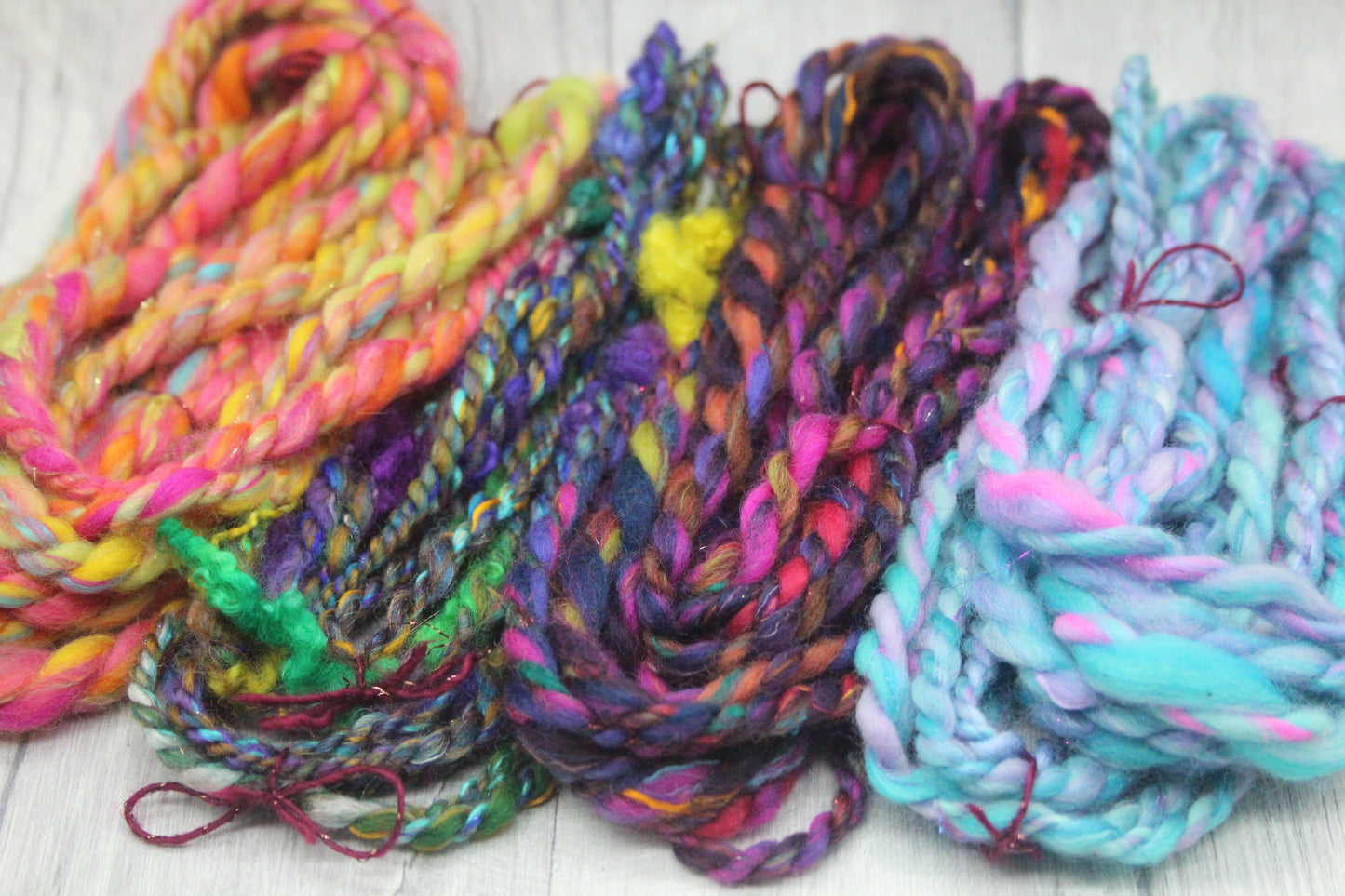 Art yarn packs for fibre crafts - 20 metres 64 grams
