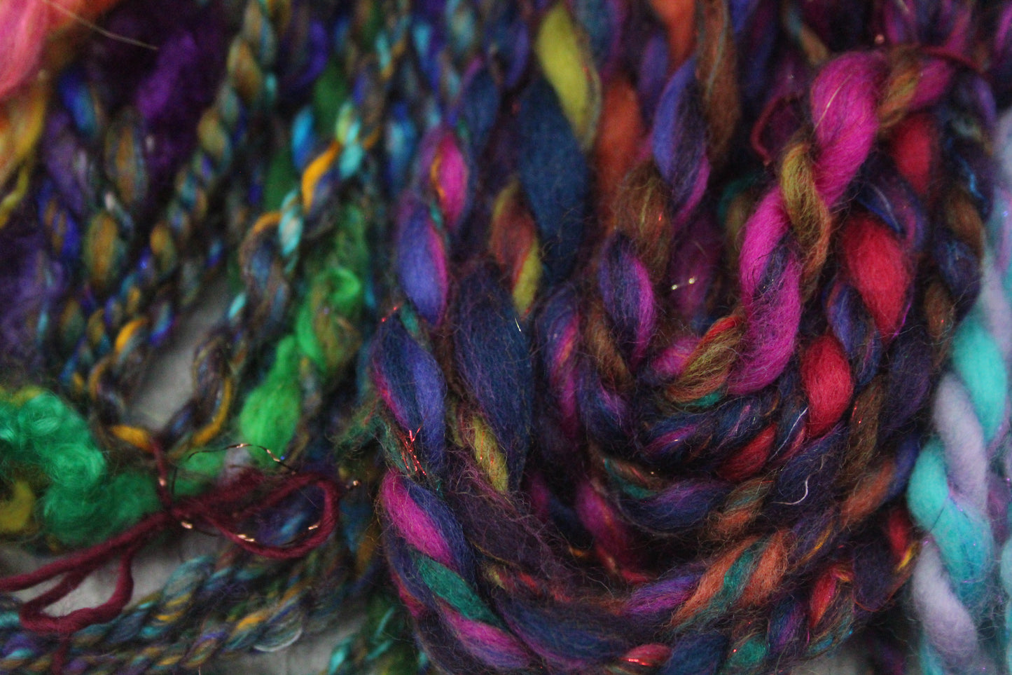 Art yarn packs for fibre crafts - 20 metres 64 grams